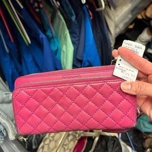 Pink coach wallet